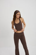 Kahve Halter Top